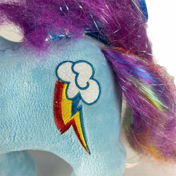 2015‎ Ty My Little Pony Sparkle Rainbow Dash Plush - Picture 7 of 11